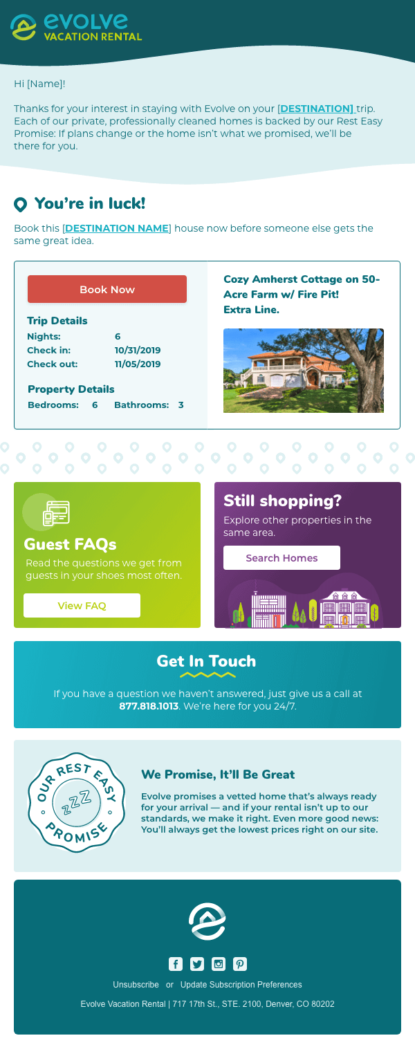 Inquiry Email