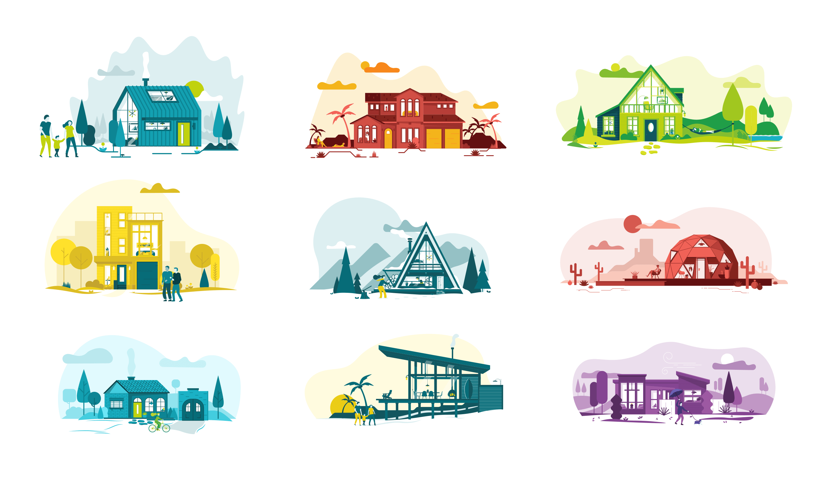 House Illustrations